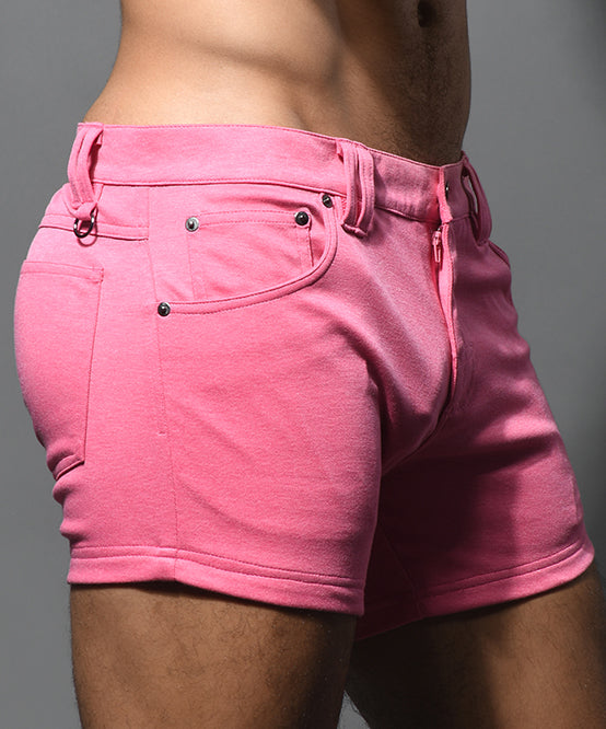 Skinny Stretch Jean Shorts – Andrew Christian Retail