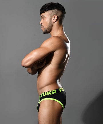 FUKR Pig Hole Brief w/ ALMOST NAKED® (Designed To Wear With A Butt Plu –  Andrew Christian Retail
