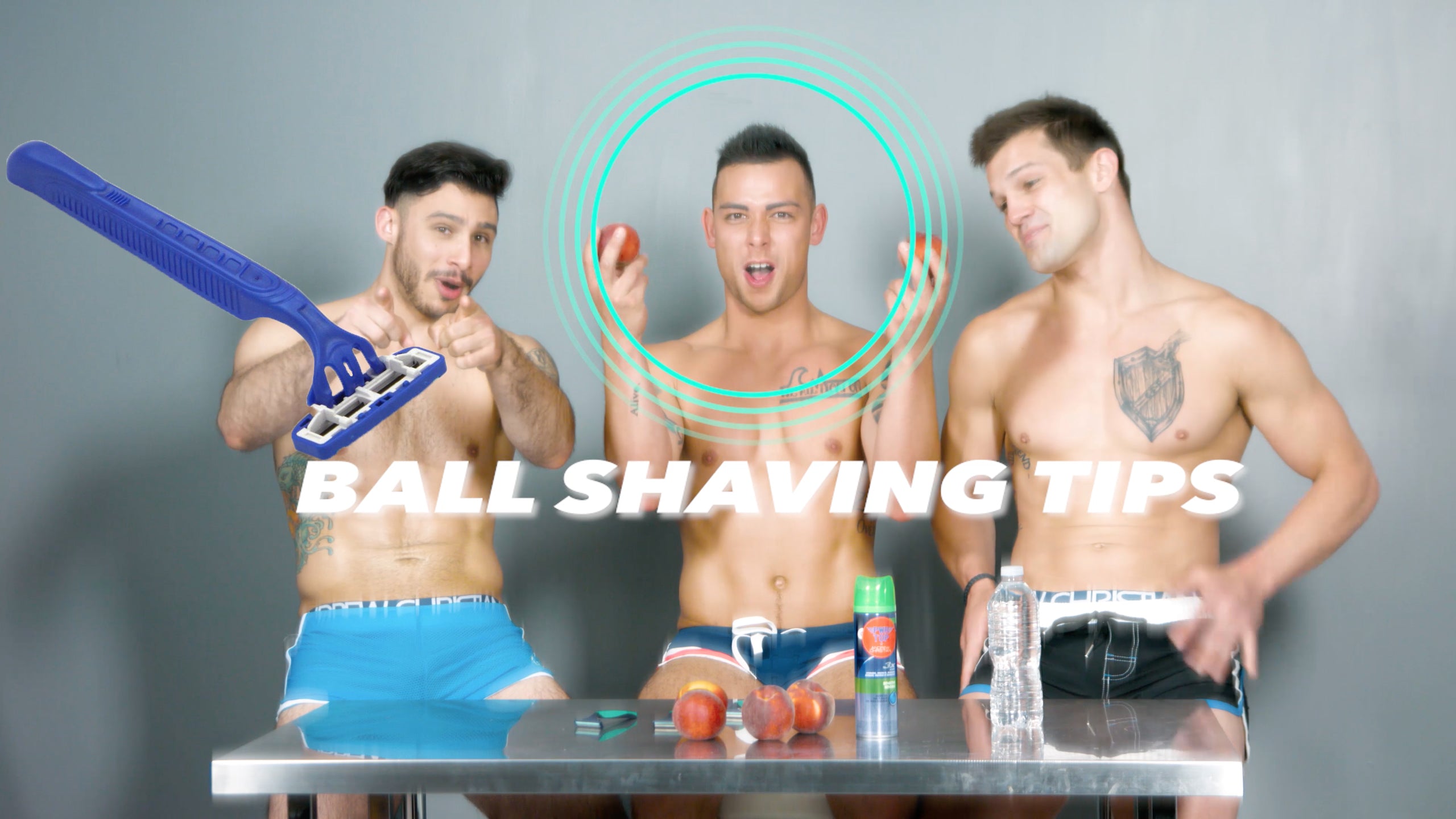 ball shave video